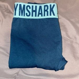 Gymshark fit seamless leggings- Lagoon Blue/Mint Green